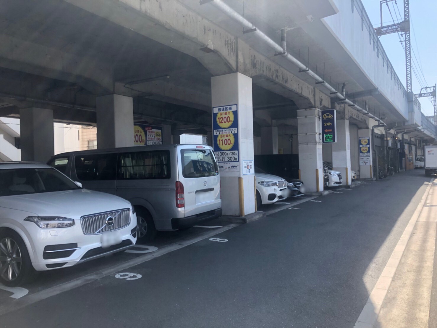 時間貸し駐車場 大阪市都島区片町一丁目 パークマン京橋 大阪市の時間貸し駐車場