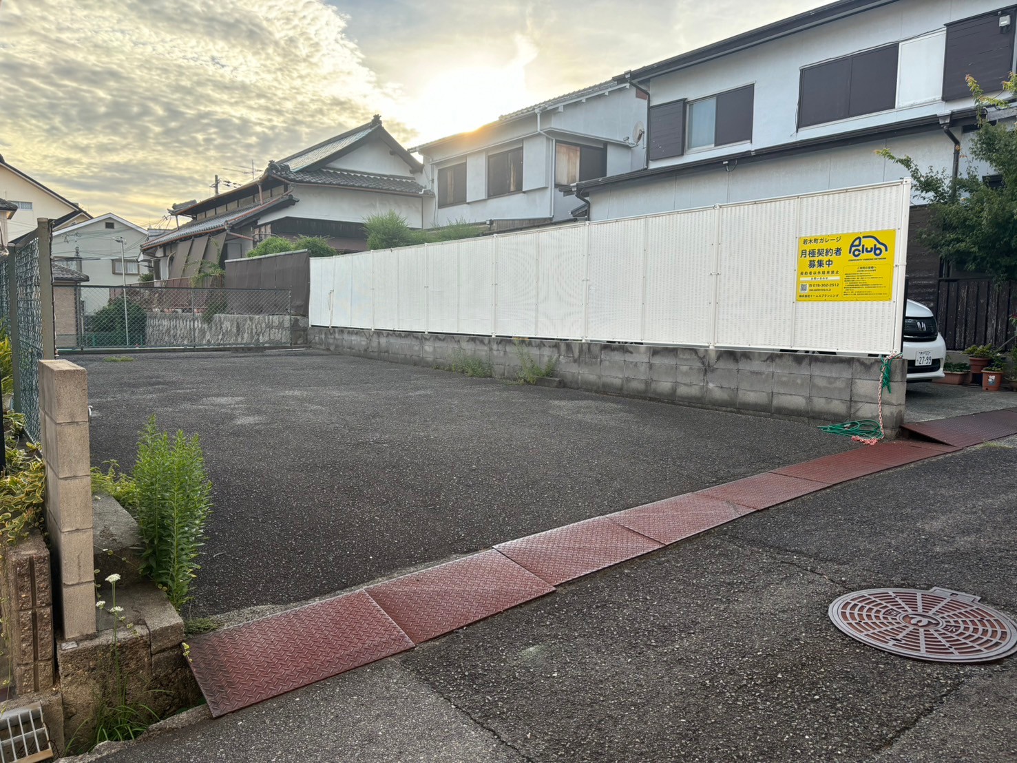 【月極駐車場　神戸市須磨区若木町】若木町ガレージ